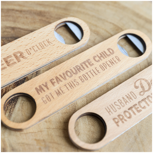 Splosh Wooden Bottle Opener - Favourite Child