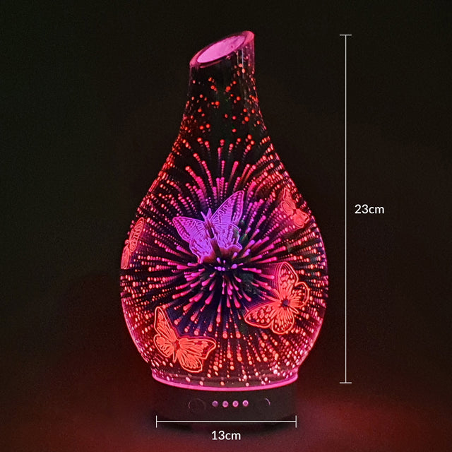 Cello Ultrasonic Diffuser - 3D Butterfly