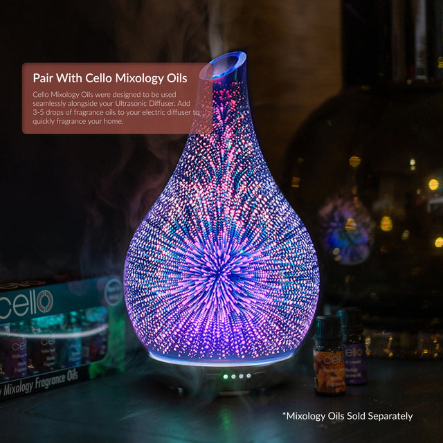 Cello Large Ultrasonic Diffuser - 3D Infinity