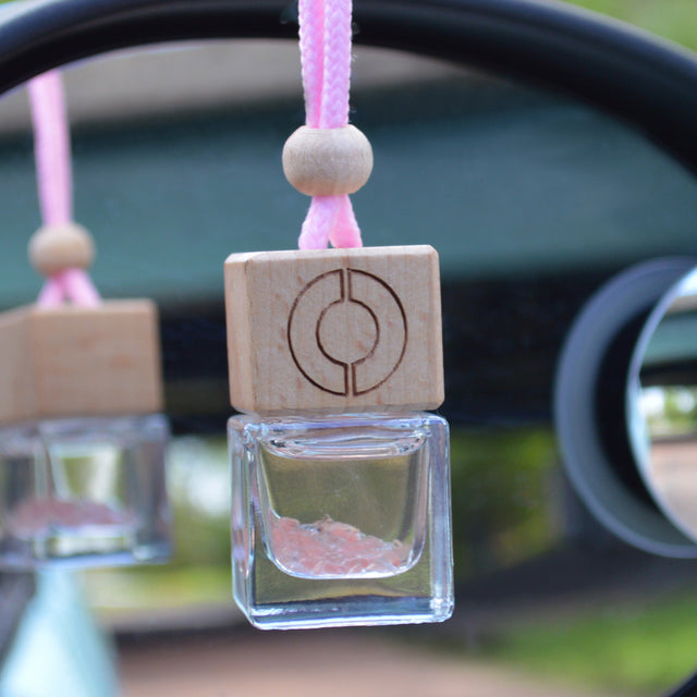 Cello Crystal Car Aroma - Summer Berry - Rose Quartz