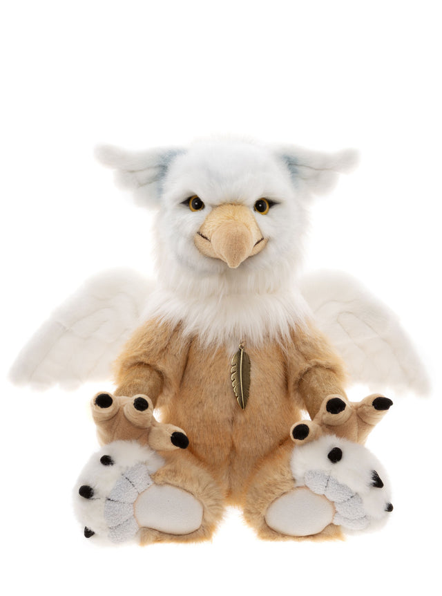 Griffin profile from the Charlie Bear Signature Collection 2026 Mythical Menagerie