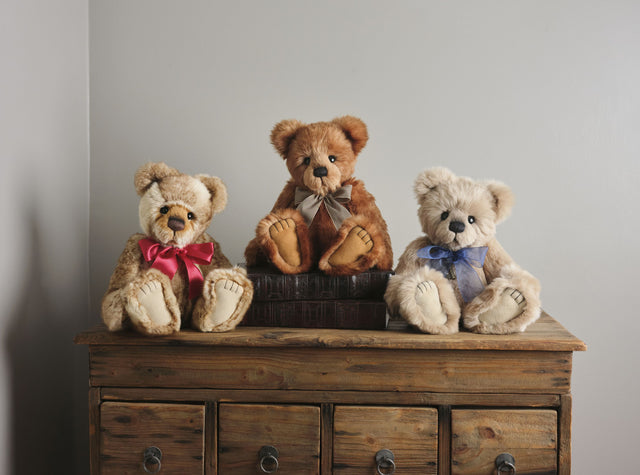 Howard, Hughes and Griffiths Charlie Bear Plush Collection 2026