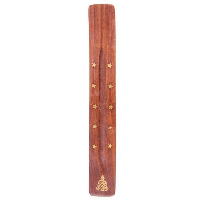 Incense Stick Burner - Buddha & Stars Inlay