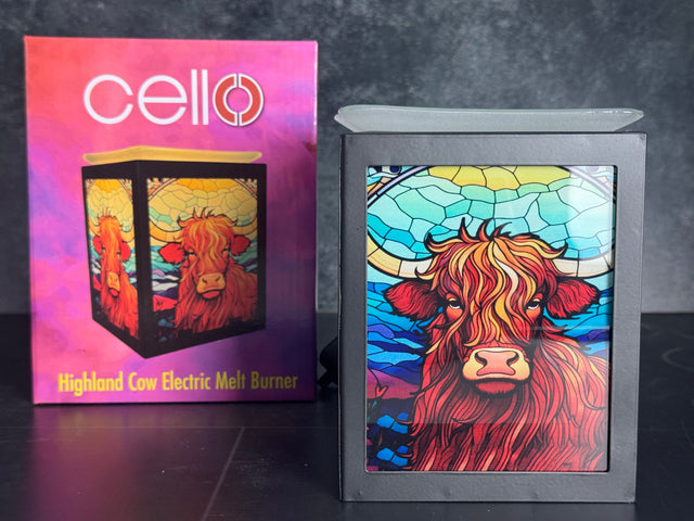Cello - Highland Cow - Electric Melt Burner | Highland Cow Wax Burner