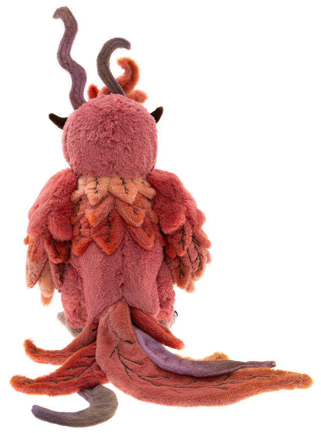 Jinzi Phoenix rear from the Mythical Menagerie Collection from Charlie Bear 2026