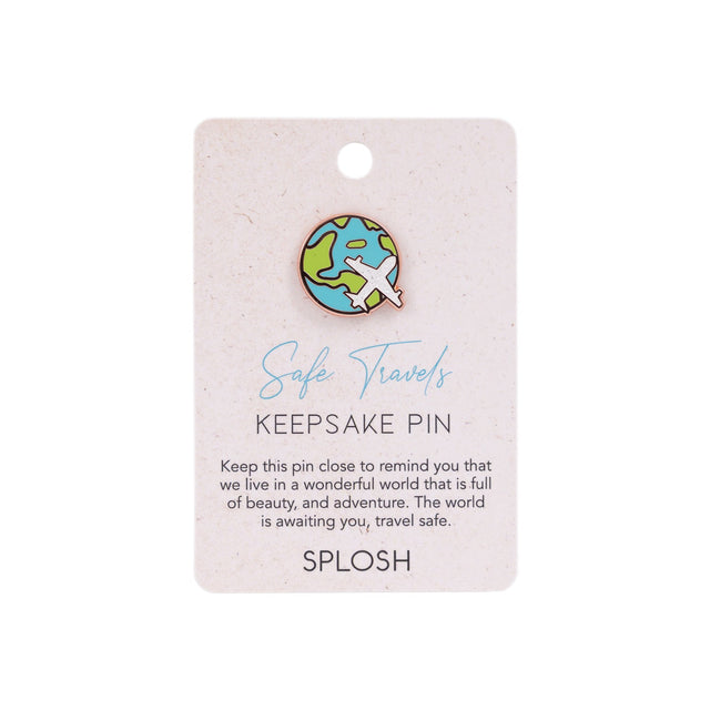 Splosh - Keepsake Pin - Safe Travels