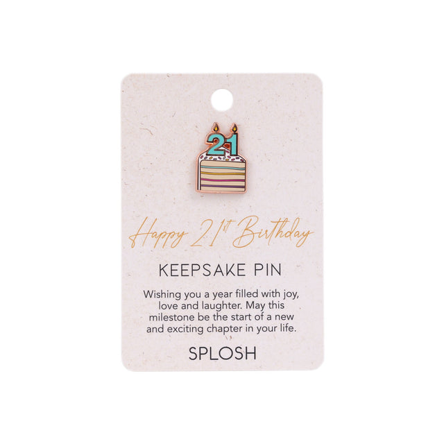 Splosh - Celebration Keepsake Pin - 21