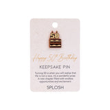 Splosh - Celebration Keepsake Pin - 50