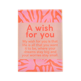 Splosh Meaningful Magnet Wish For You