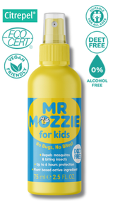 Mr Mozzie Kids Insect Repellent â€“ DEET-Free, Natural Mosquito Spray 75ml