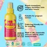 Mr Mozzie Insect Repellent Spray 75ml â€“ DEET Free, Natural, Vegan