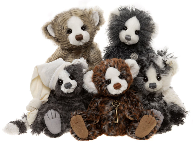 Group of Monsters from the Monsterology Collection by Charlie Bear 2026