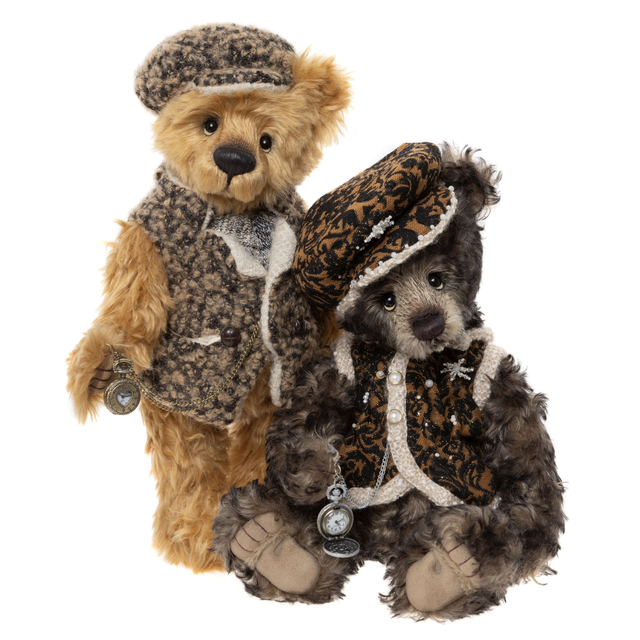 Mr Higgins & Mr Kipps Bears from the 2026 Charlie Bear Isabelle Collection
