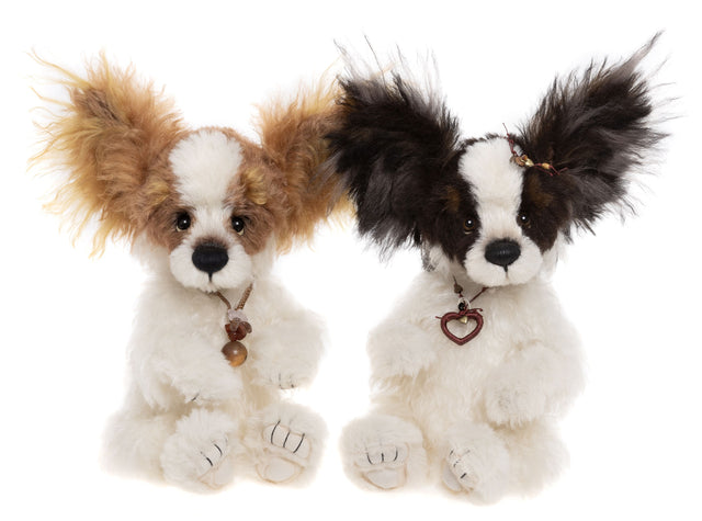 Munchkin & Trixibelle Dogs from the 2026 Charlie Bear Isabelle Collection