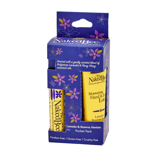 The Naked Bee Lavender & Beeswax Pocket Pack