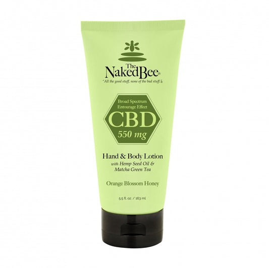 The Naked Bee CBD Hand & Body Lotion 5.5oz