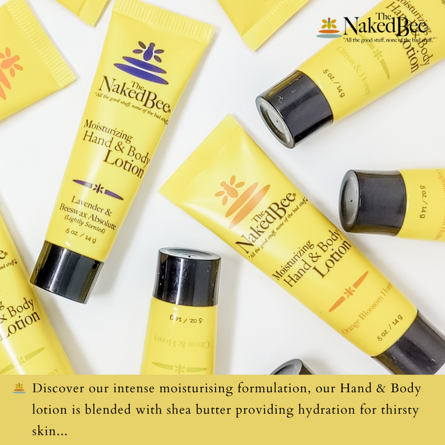 The Naked Bee Orange Blossom Honey Hand & Body Lotion 2.25oz