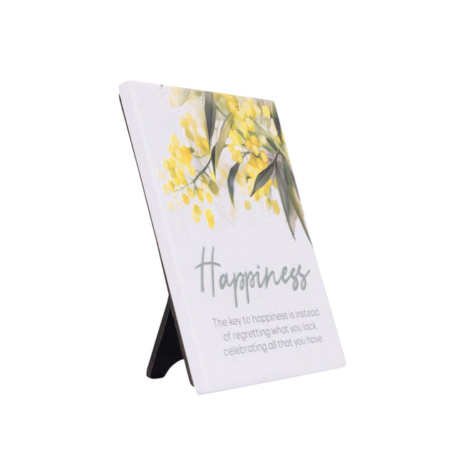Splosh Happiness Verse Sign Native Blooms