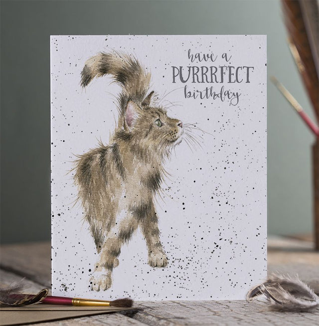 Wrendale Designs Just Purrfect Card