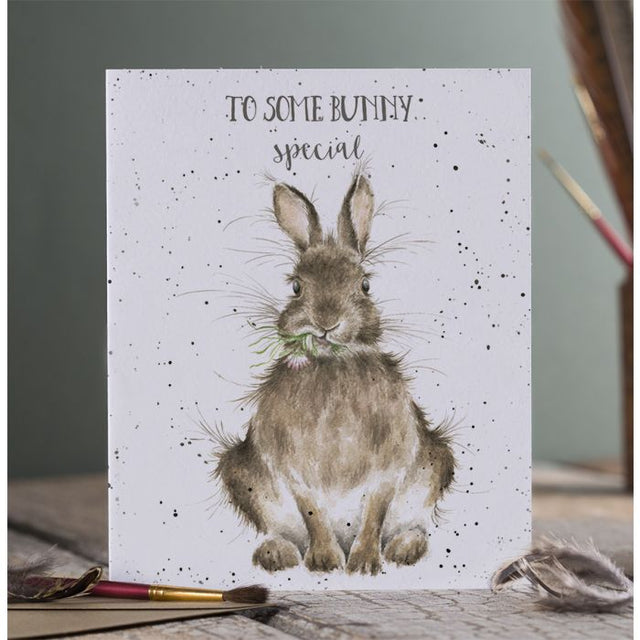 Wrendale Designs Some Bunny Card