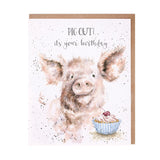 Wrendale Designs Pig Out Card