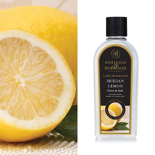 Ashleigh & Burwood Lamp Fragrance 500ml - Sicillian Lemon