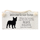 Splosh French Bulldog Dog Breed Hanging Sign