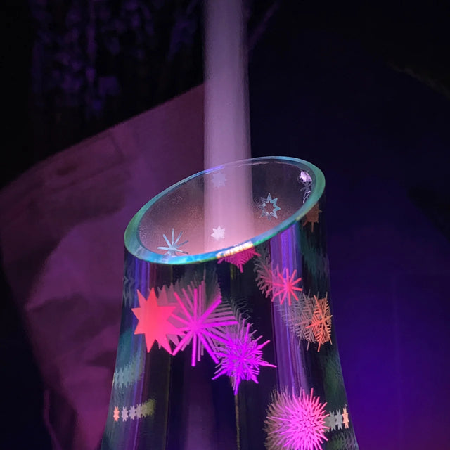 Ultrasonic Diffuser Art Glass - Snowflake 3D Large