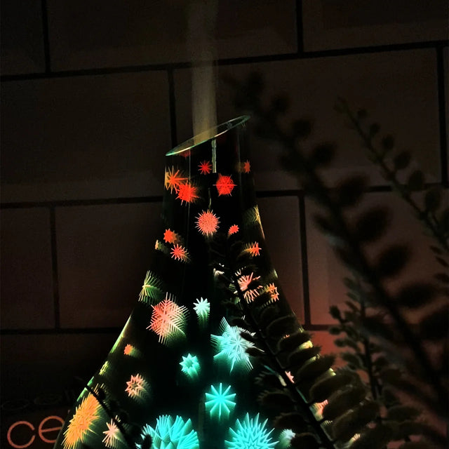 Ultrasonic Diffuser Art Glass - Snowflake 3D Large
