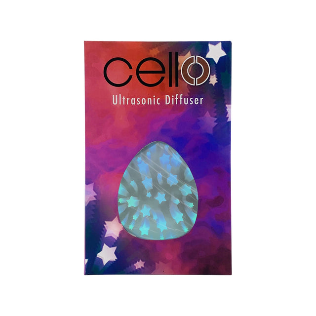 Cello Star 3D Large Ultrasonic Diffuser with Harmony Mix. 7 Oils Set