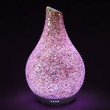 Gold Mosaic Glass Ultrasonic Diffuser - Large
