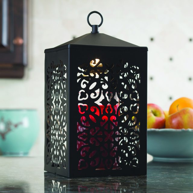 Candle Warmers Etc - Scroll Lamp - Black