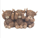 Lesser & Pavey - Highland Cow Trio