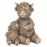 Lesser & Pavey - Highland Cow With Baby Cow