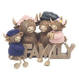 Lesser & Pavey - Highland Cow Family