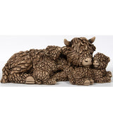 Lesser & Pavey - Highland Cow Hughie Cow & Babies