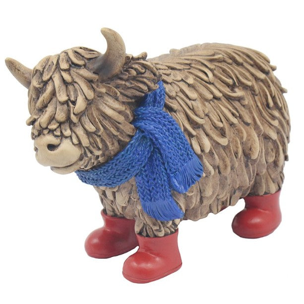 Lesser & Pavey - Highland Cow Hughie Redwellies