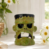 Gleneagles - Dark Matters Stoneware - Patchwork Monster - Tealight Holder