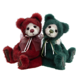 Sugar Cookie and Spice Cookie Bears from the 2026 Charlie Bear Plush Collection