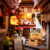 Robotime Sakura Wine Valley Rolife kits TGB11 detail