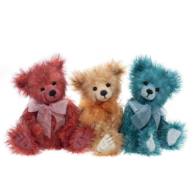 Toddle, Poddle & Whizz from the Charlie Bear Plush Collection 2026