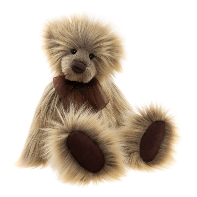 Tumblefluff Bear form the 2026 Charlie Bear Plush Collection