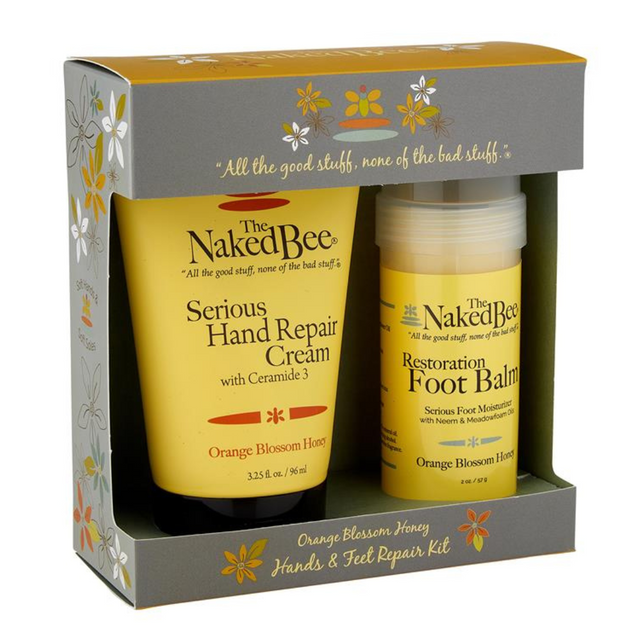 The Naked Bee Orange Blossom Honey Hand & Feet Gift Set