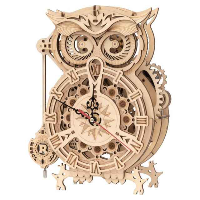 ROBOTIME Owl Clock DIY Model Kit