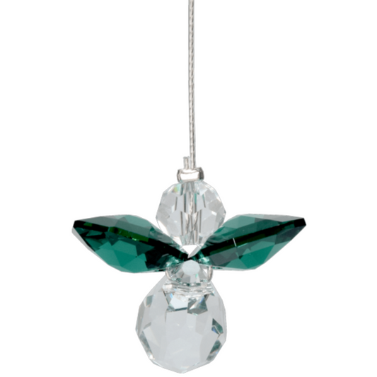 Wild Things - Classic Crystal Guardian Angel - Emerald