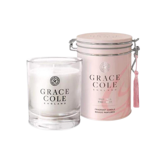 Grace Cole Wild Fig & Pink Cedar Candle 200g