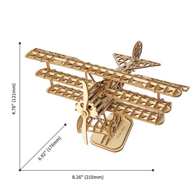 ROBOTIME Airplane DIY Model Kit