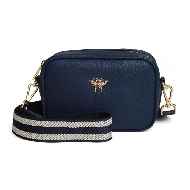 Alice Wheeler Mini Crossbody Bag - Navy