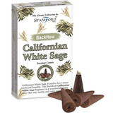 Californian White Sage Stamford Backflow Incense Cones