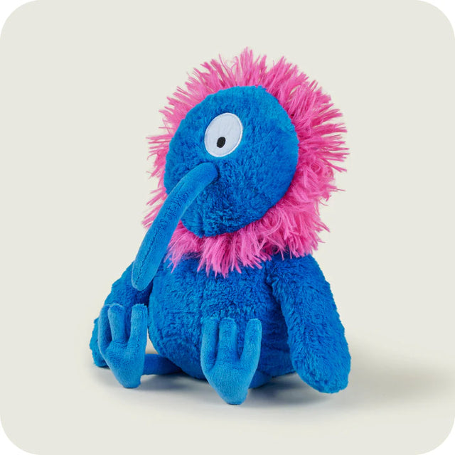 Warmies Bright Blue Monster